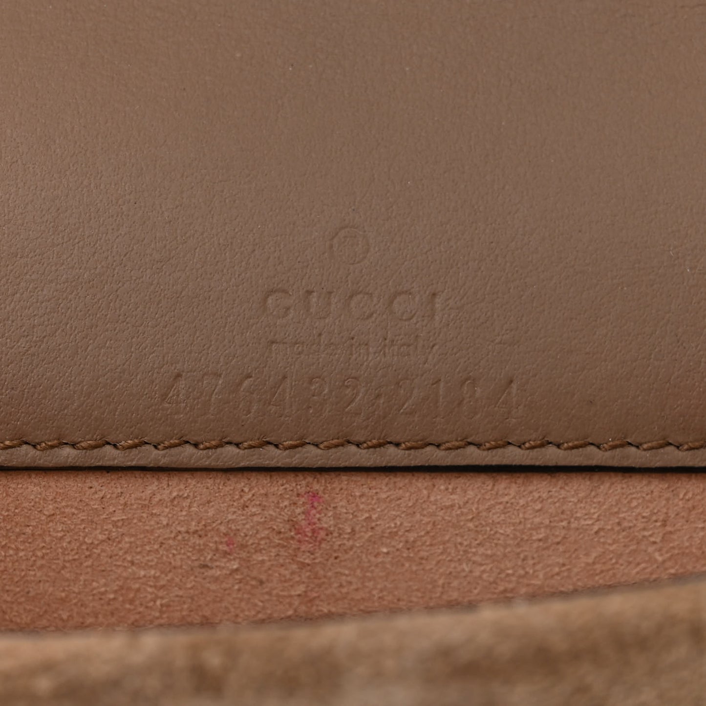 GG Supreme Monogram Super Mini Dionysus Shoulder Bag Taupe