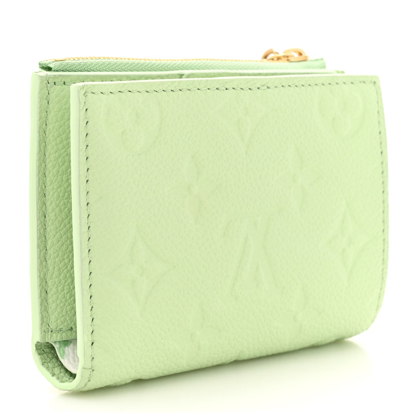 X TM Empreinte Monogram Lisa Wallet Green Tea