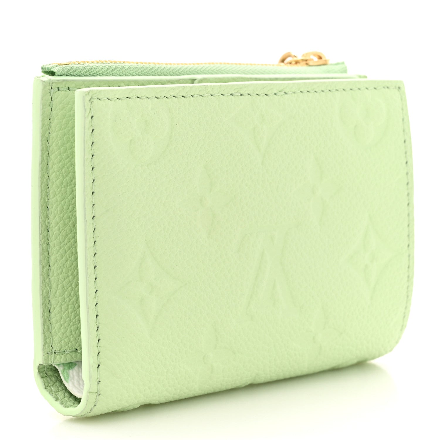 Louis Vuitton X TM Empreinte Monogram Lisa Wallet Green Tea 3 of 8