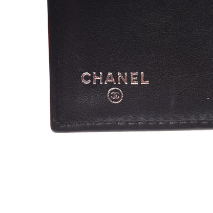 Chanel Caviar Quilted Medium Boy Flap Wallet Black 6 of 8