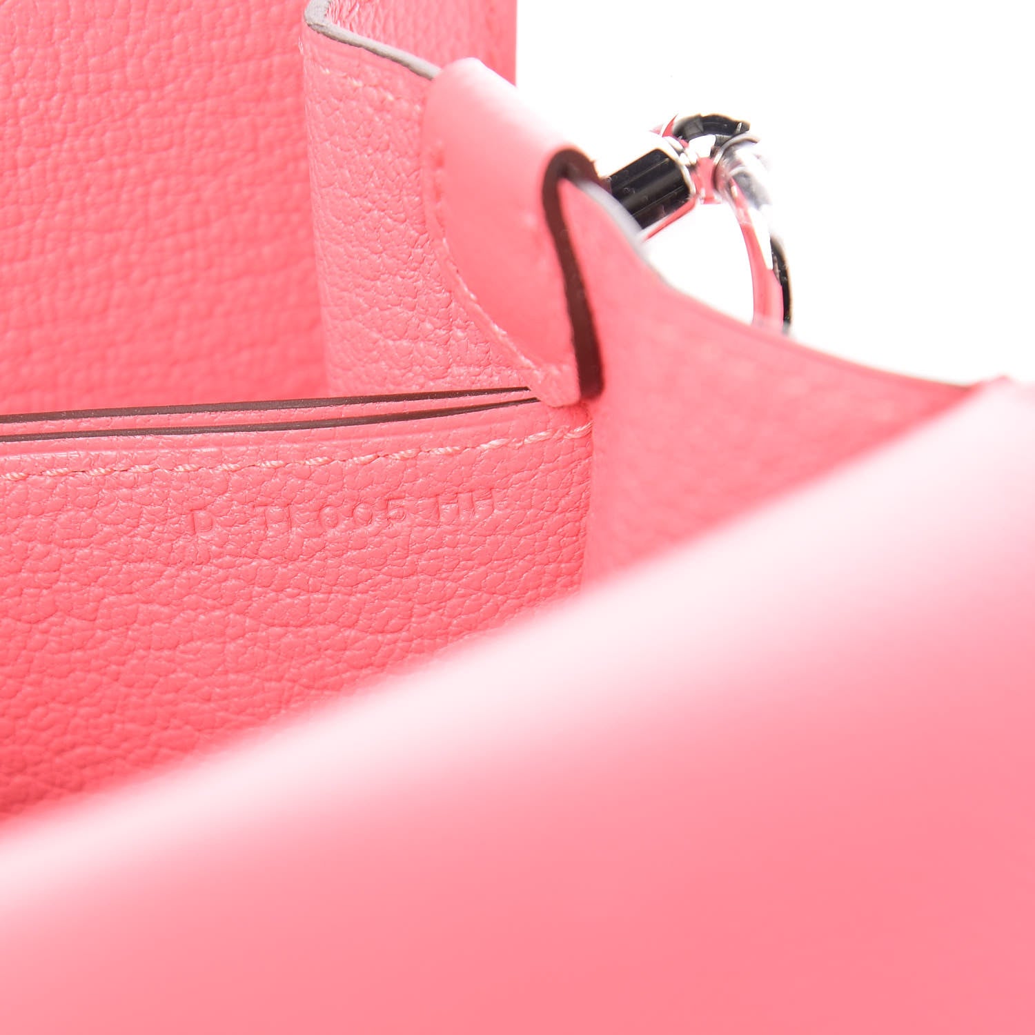 Hermes Evercolor Mini Sac Roulis Rose Azalee 7 of 9