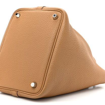 Hermes Taurillon Clemence Picotin Lock 18 PM Biscuit 8 of 11