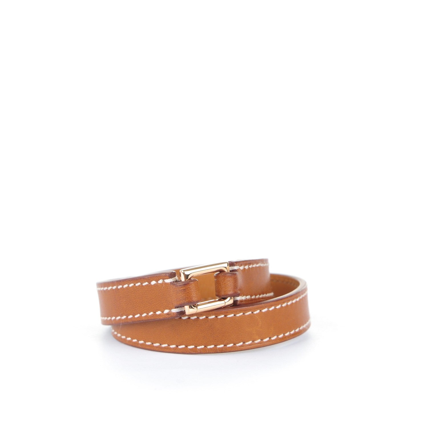 Hermes Barenia Rivale Bracelet XS Fauve 3 of 7
