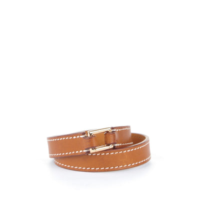 Hermes Barenia Rivale Bracelet XS Fauve 3 of 7