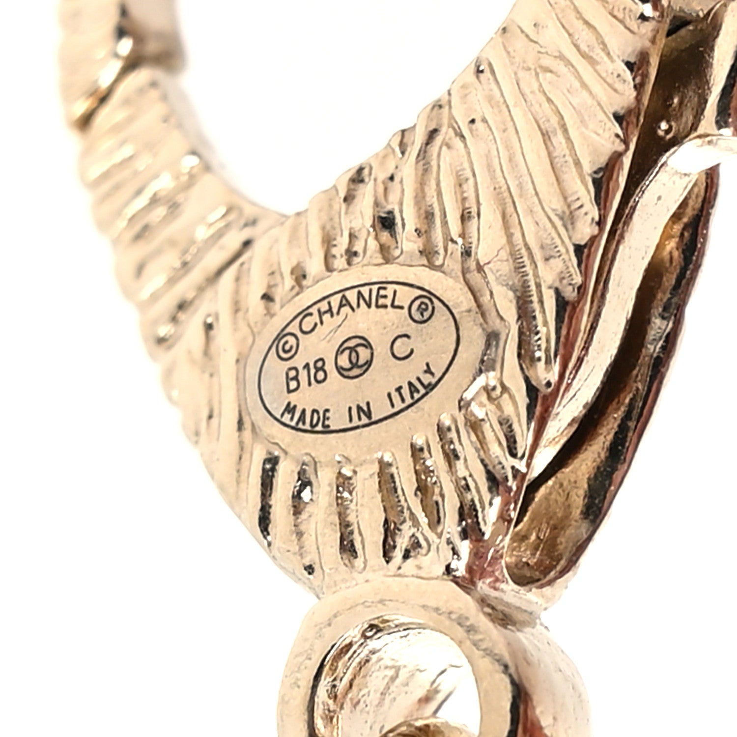 Chanel Metal Lambskin CC Chain Link Bracelet Pink 5 of 5