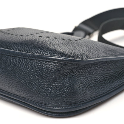 Hermes Taurillon Clemence EVELYNE III PM Bleu Nuit 10 of 10