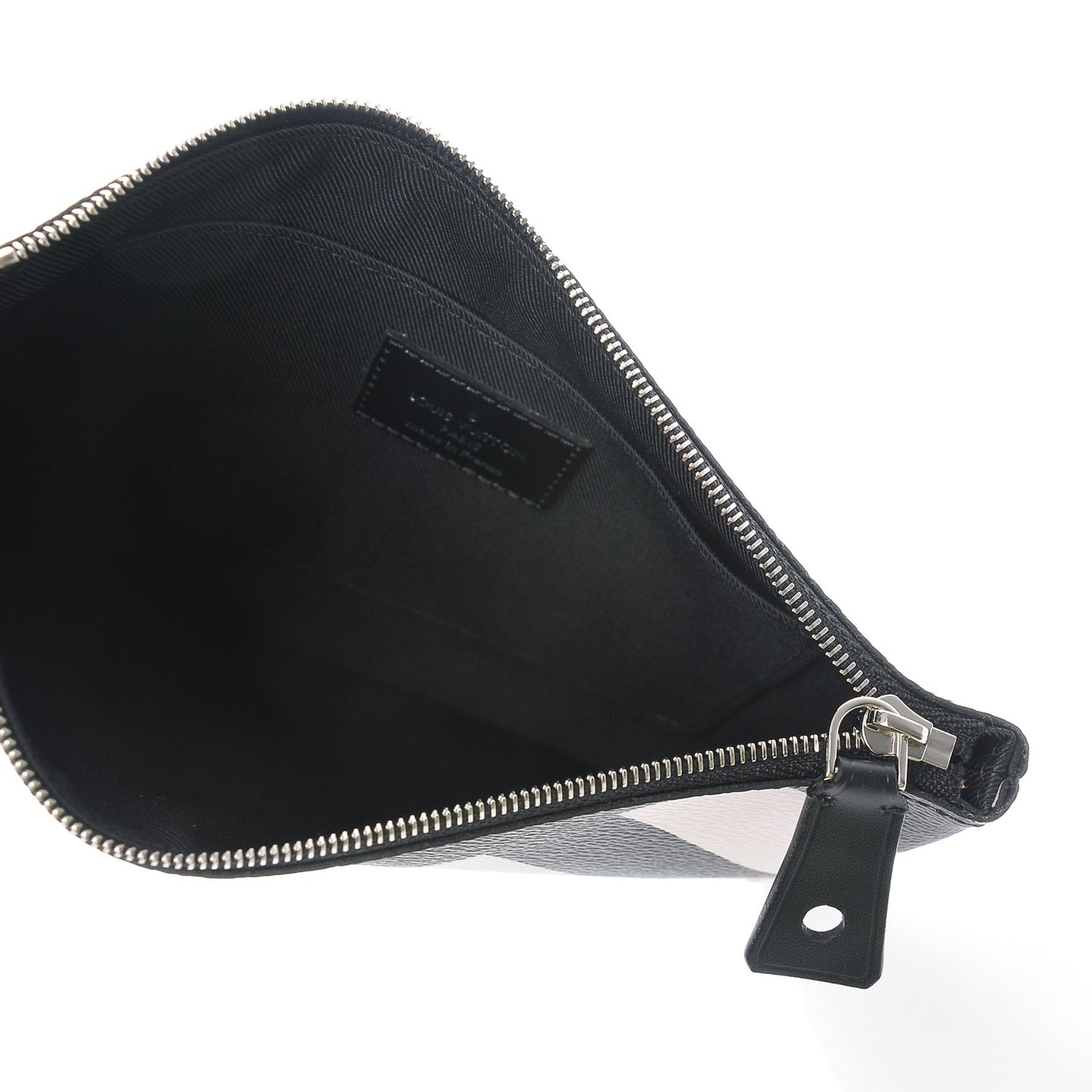 Monogram Stripes Pochette Plate PM