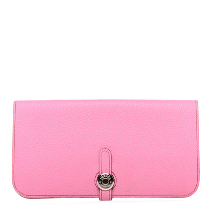 Hermes Togo Dogon Recto Verso Wallet 5P Pink 1 of 7