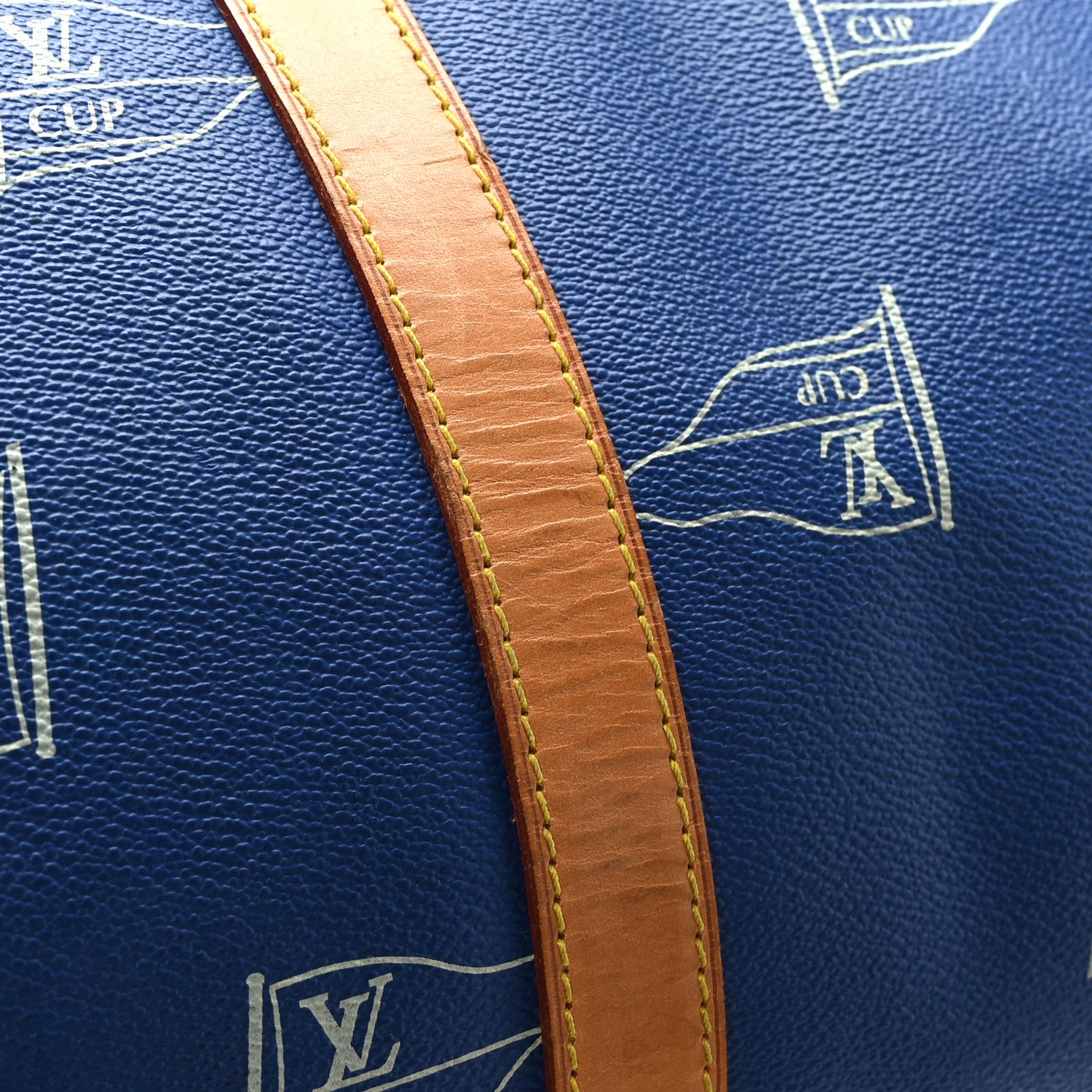 Louis Vuitton Americas Cup Keepall 45 Blue 11 of 13