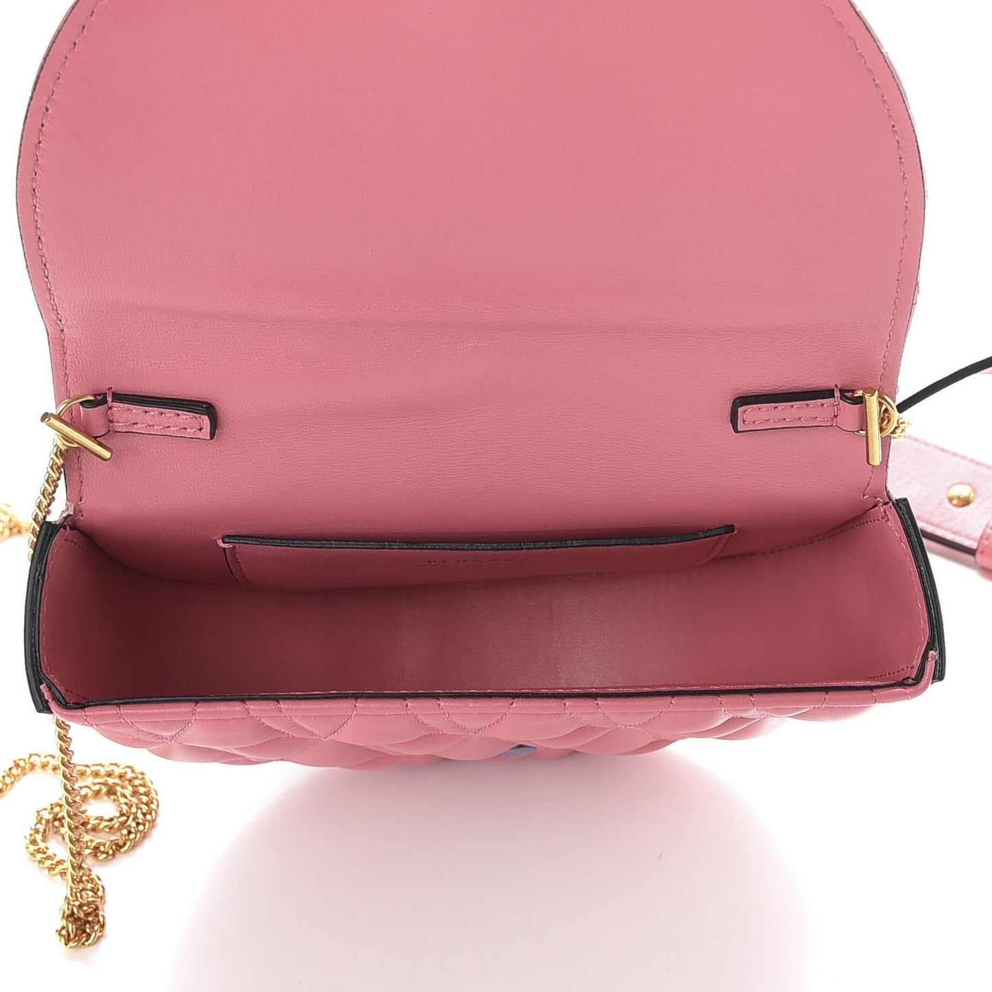 Nappa Quilted Virtus Belt Bag Pink
