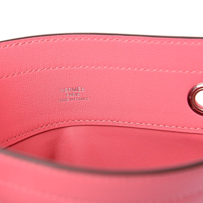Hermes Milo Lambskin Swift Mini Aline Rose Azalee 6 of 8