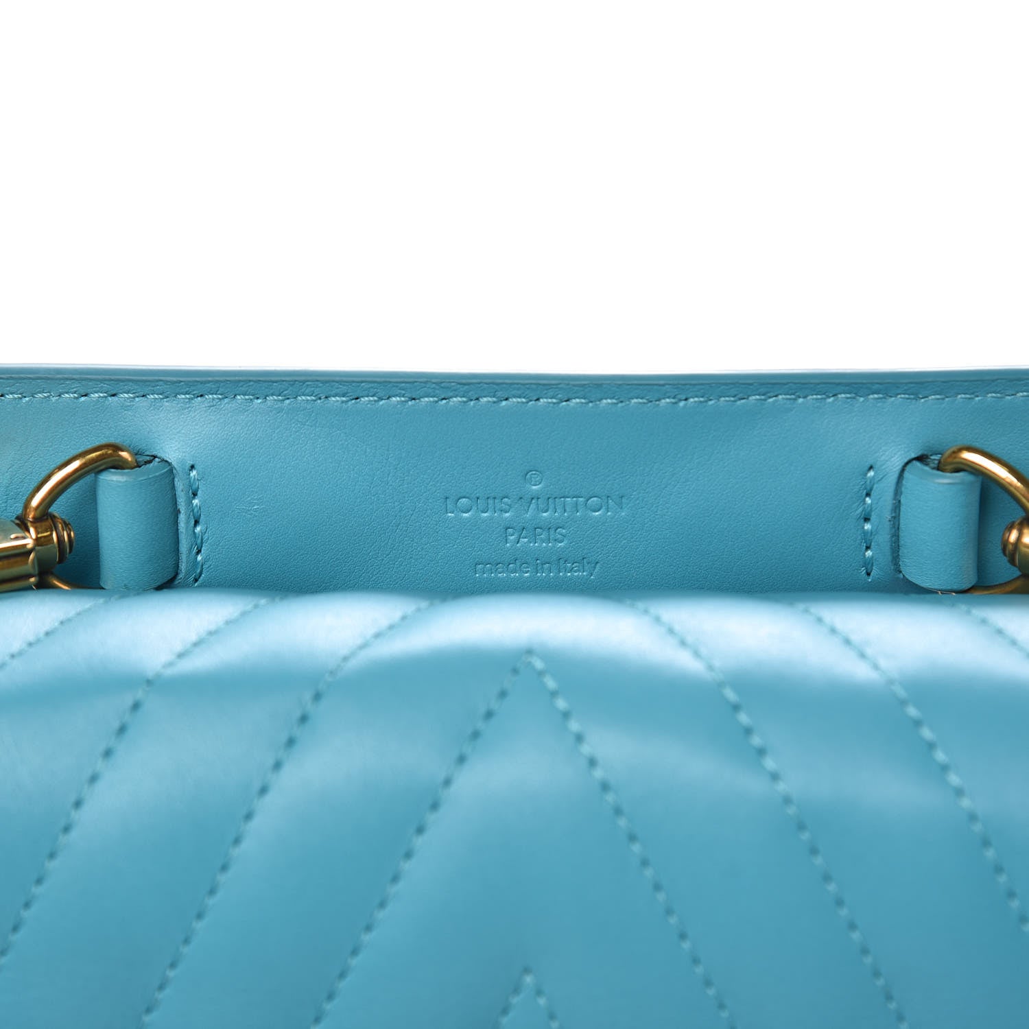 Louis Vuitton Calfskin New Wave Chain PM Malibu Green 9 of 9