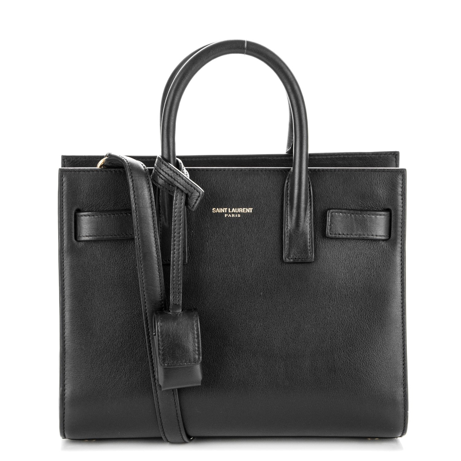 Saint Laurent Calfskin Nano Sac de Jour Black 1 of 5