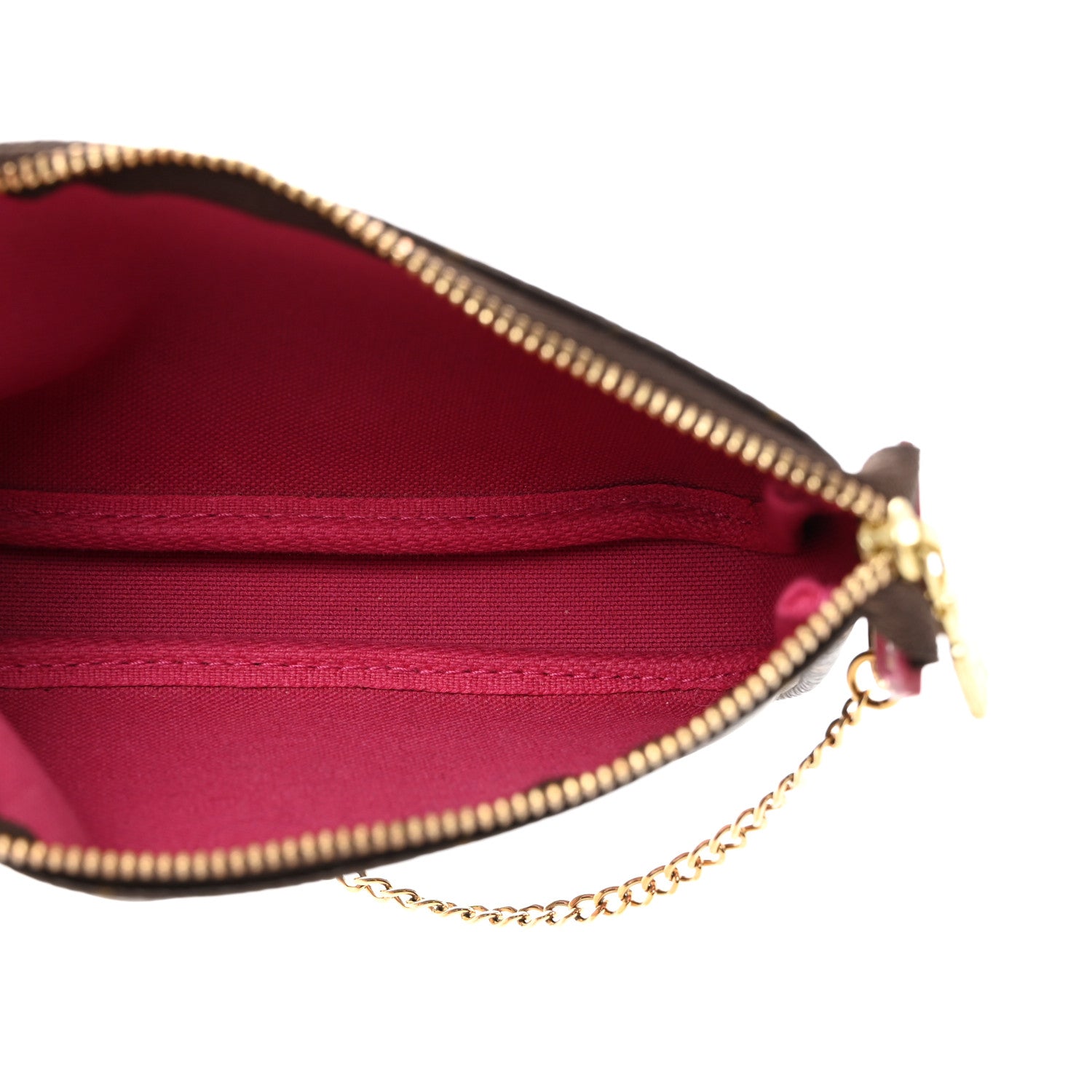 Louis Vuitton Monogram 2020 Christmas Animation Roller Coaster Mini Pochette Accessories Pivoine 5 of 7