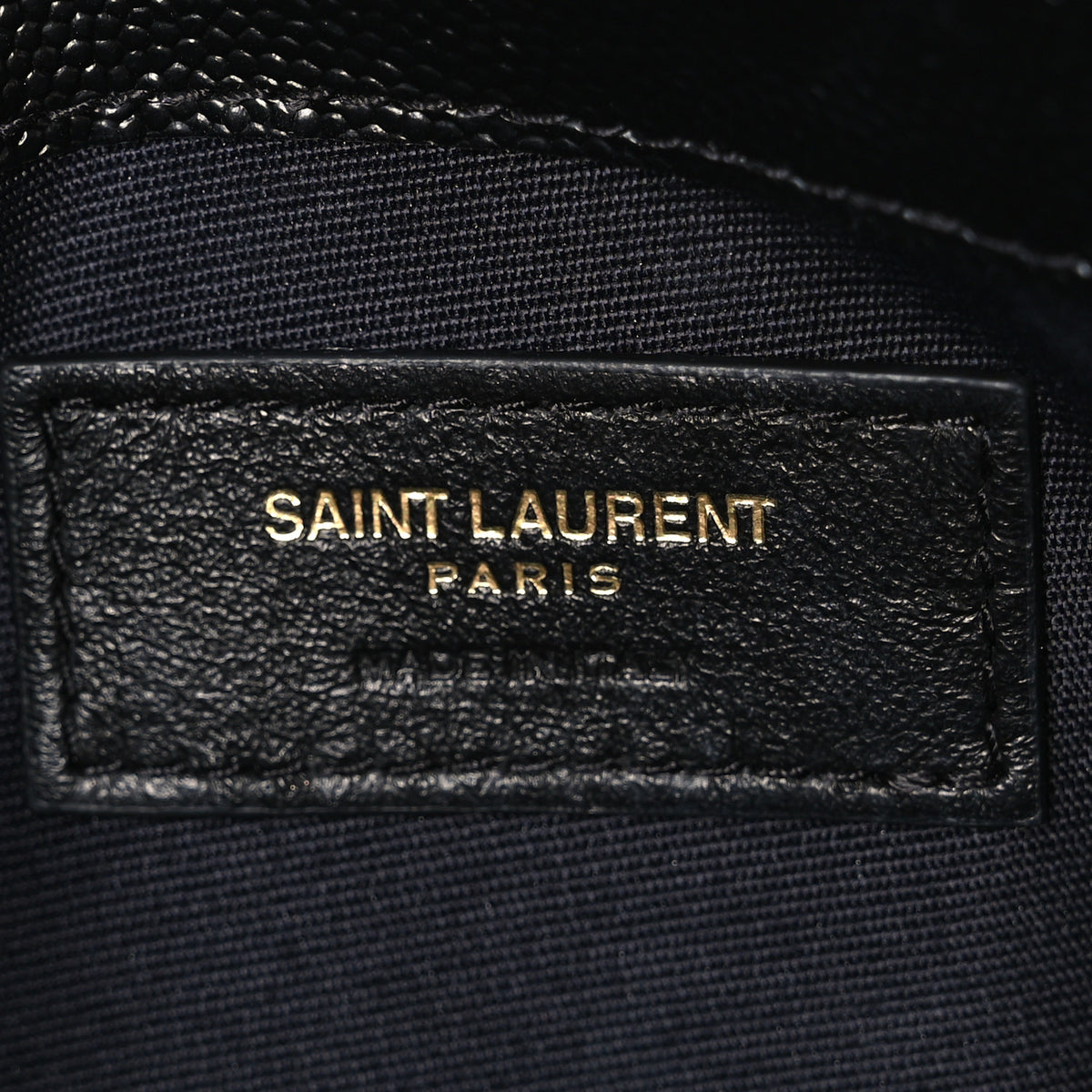 Grain De Poudre Uptown Pouch Black