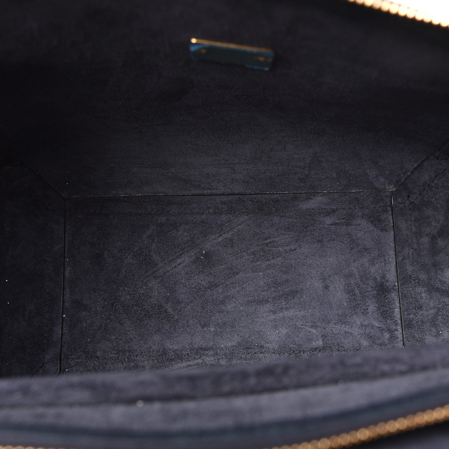 Baby Grained Calfskin Micro Belt Bag Deep Sea