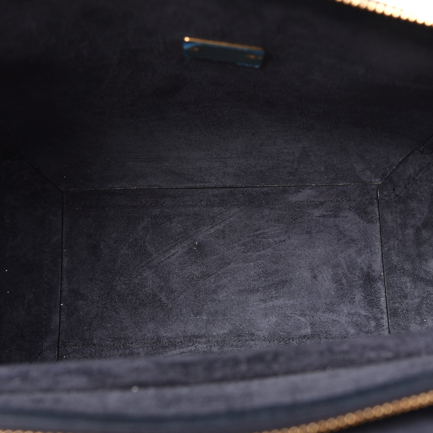 Celine Baby Grained Calfskin Micro Belt Bag Deep Sea 5 of 8