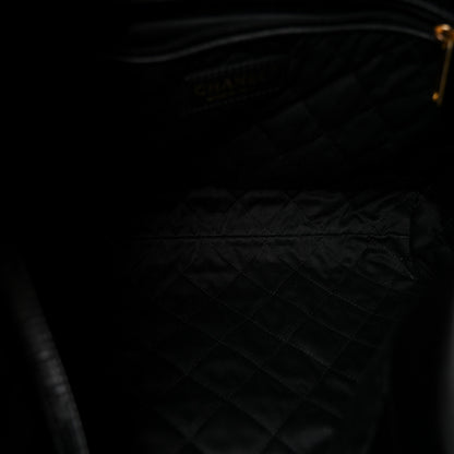 Chanel Shiny Calfskin Quilted Small Chanel 22 Black 6 of 11