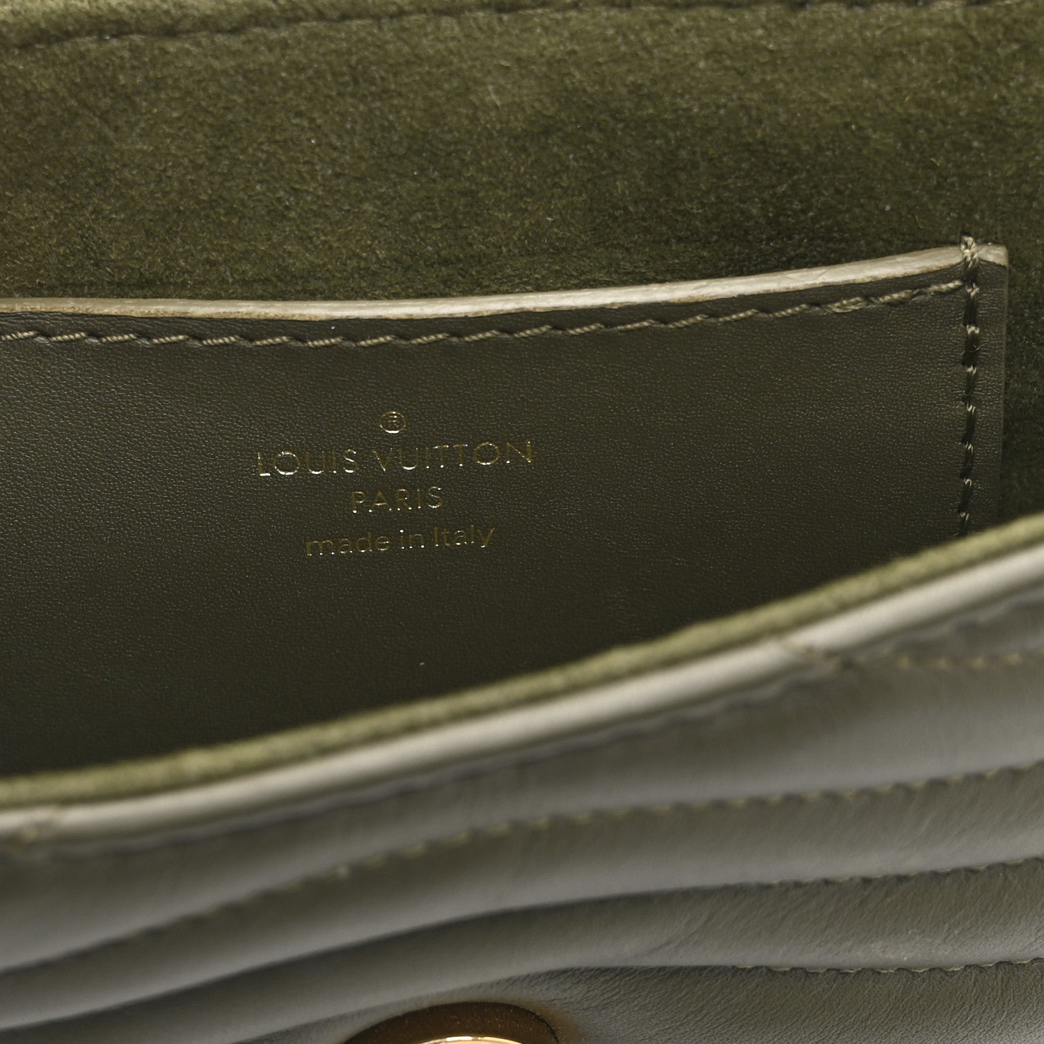 Louis Vuitton Calfskin New Wave Multi Pochette Kaki 6 of 10