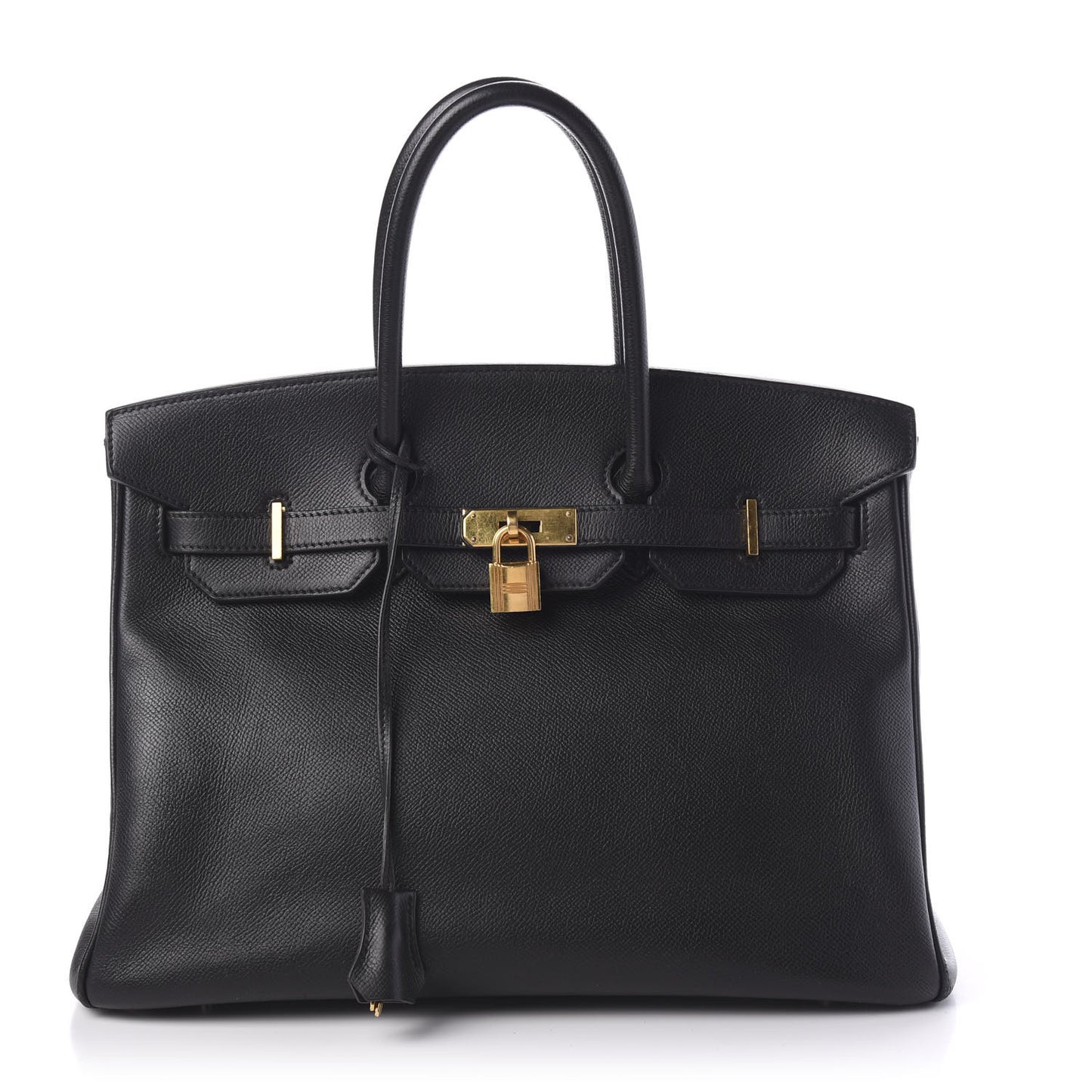 Epsom Birkin 35 Black