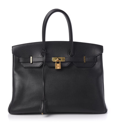 Hermes Epsom Birkin 35 Black 1 of 13