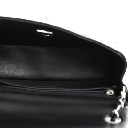 Chanel Lambskin Quilted Mini Rectangular Flap Black 5 of 10