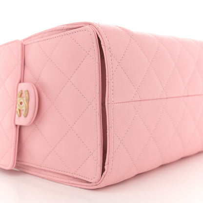 Chanel Caviar Quilted Small Chanel 25 Handbag Light Pink 9 of 11