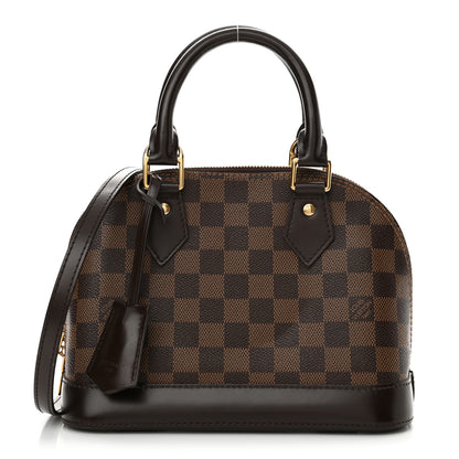 Louis Vuitton Damier Ebene Alma BB 1 of 12