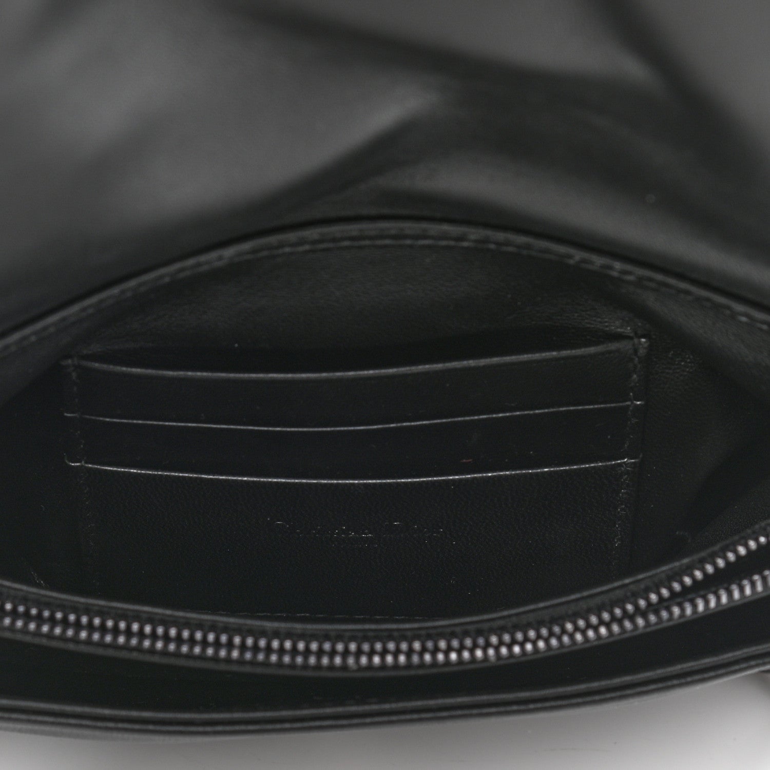 Christian Dior Calfskin Macrocannage Mini Caro Bag Black 4 of 9