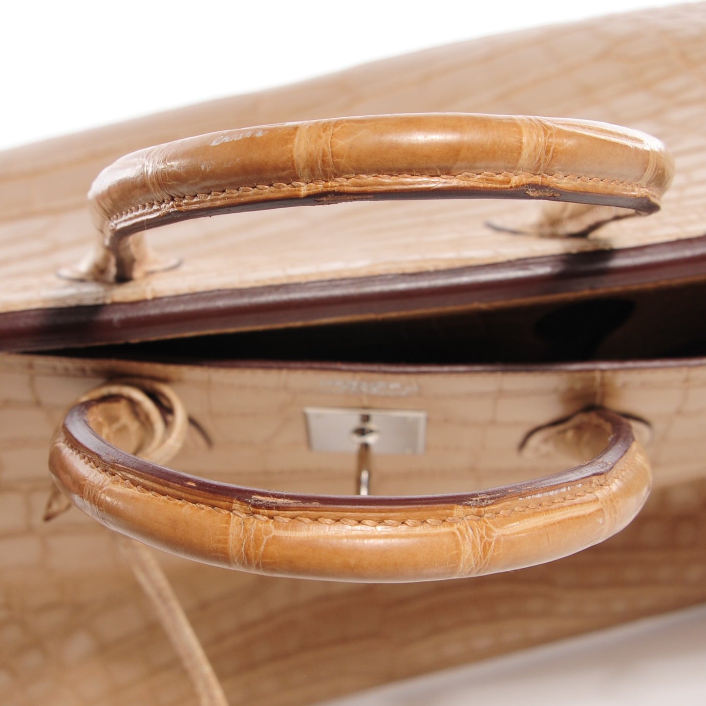 Matte Alligator Birkin 35 Poussiere