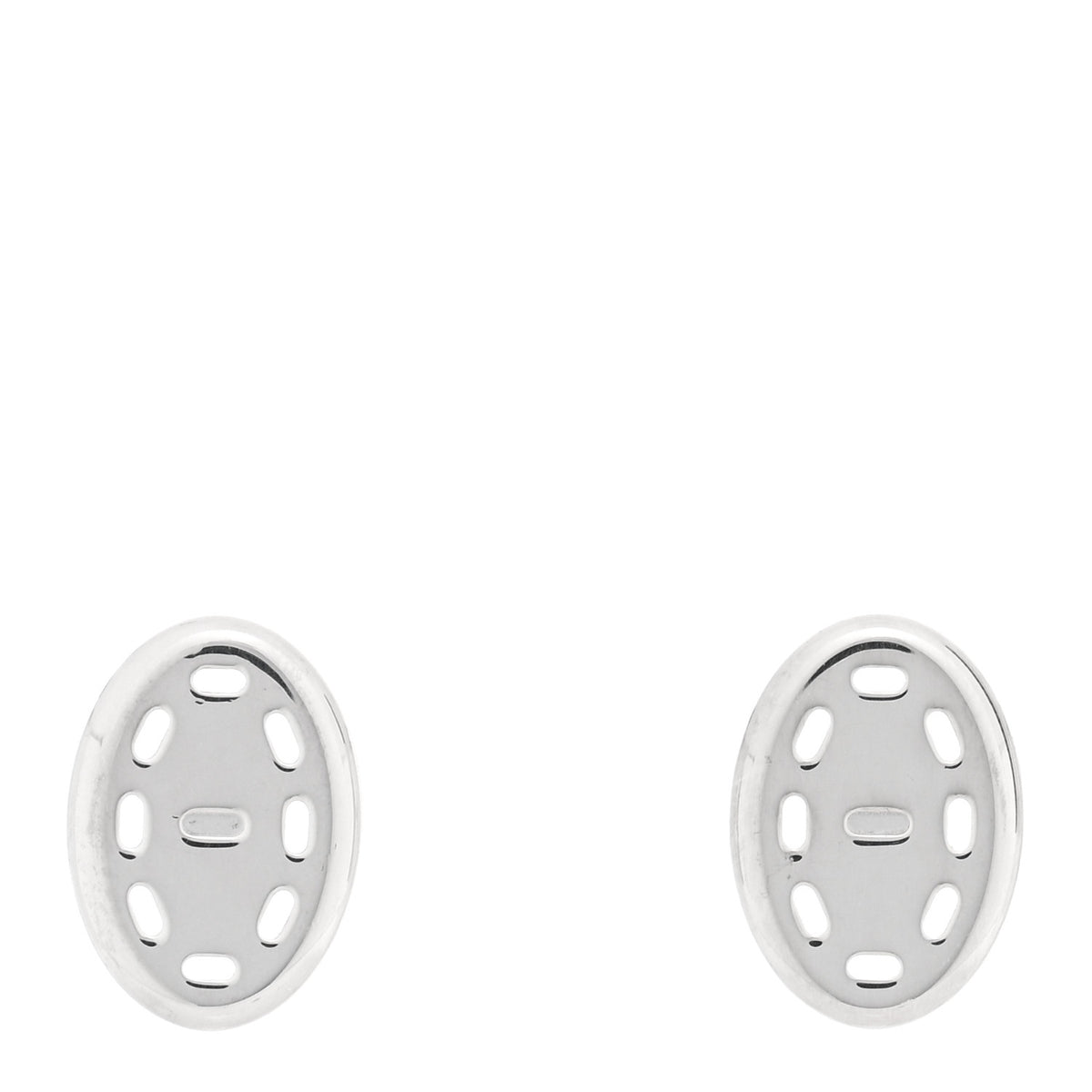 Sterling Silver PM Point Sellier Earrings
