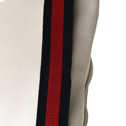 Gucci Grained Calfskin Logo Belt Bag White 11 of 13