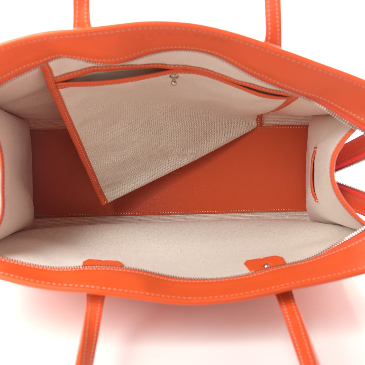 Goyard Goyardine Marquises Tote Orange 5 of 8