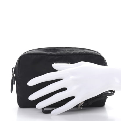 Prada Nylon Tessuto Cosmetic Pouch Black 2 of 8