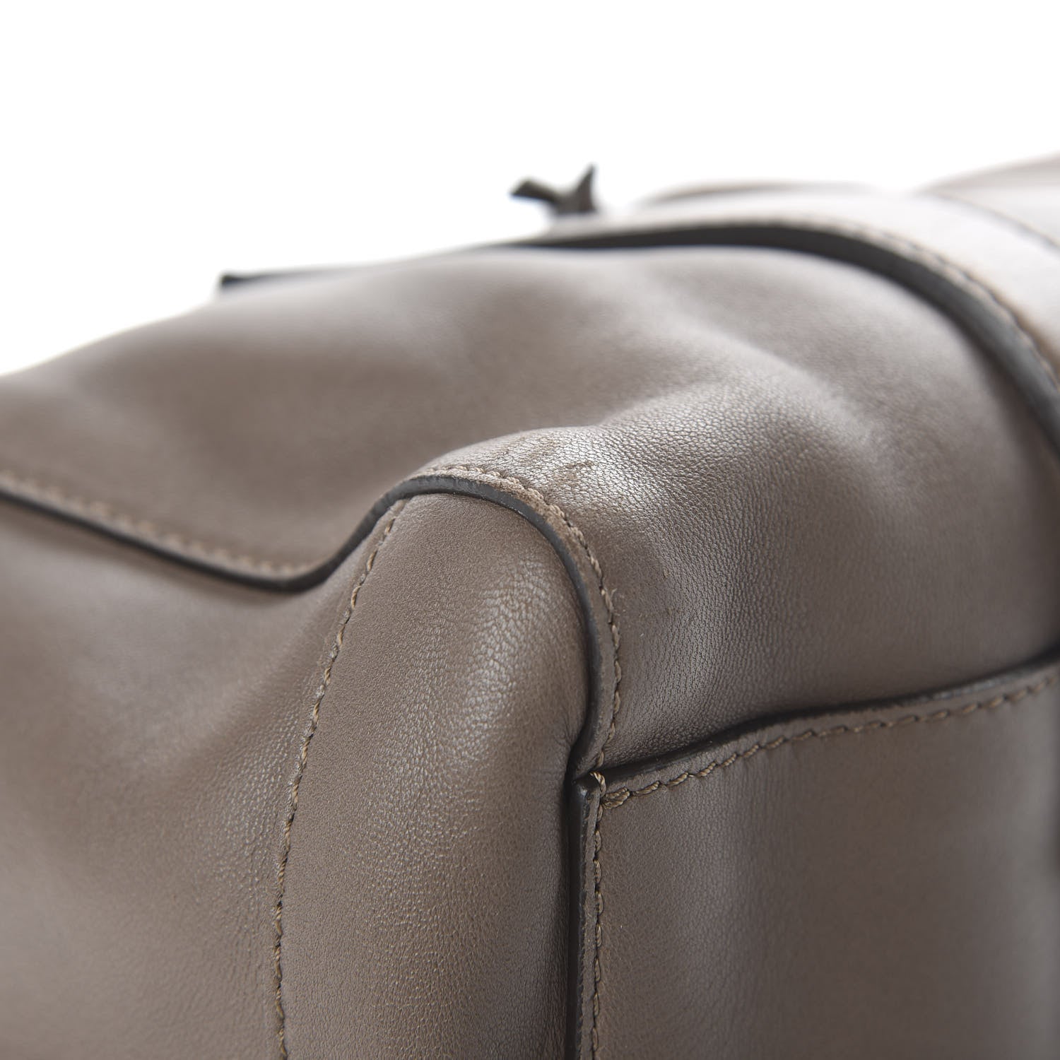 Chloe Lambskin Large Madeleine Duffel Smoke 11 of 11