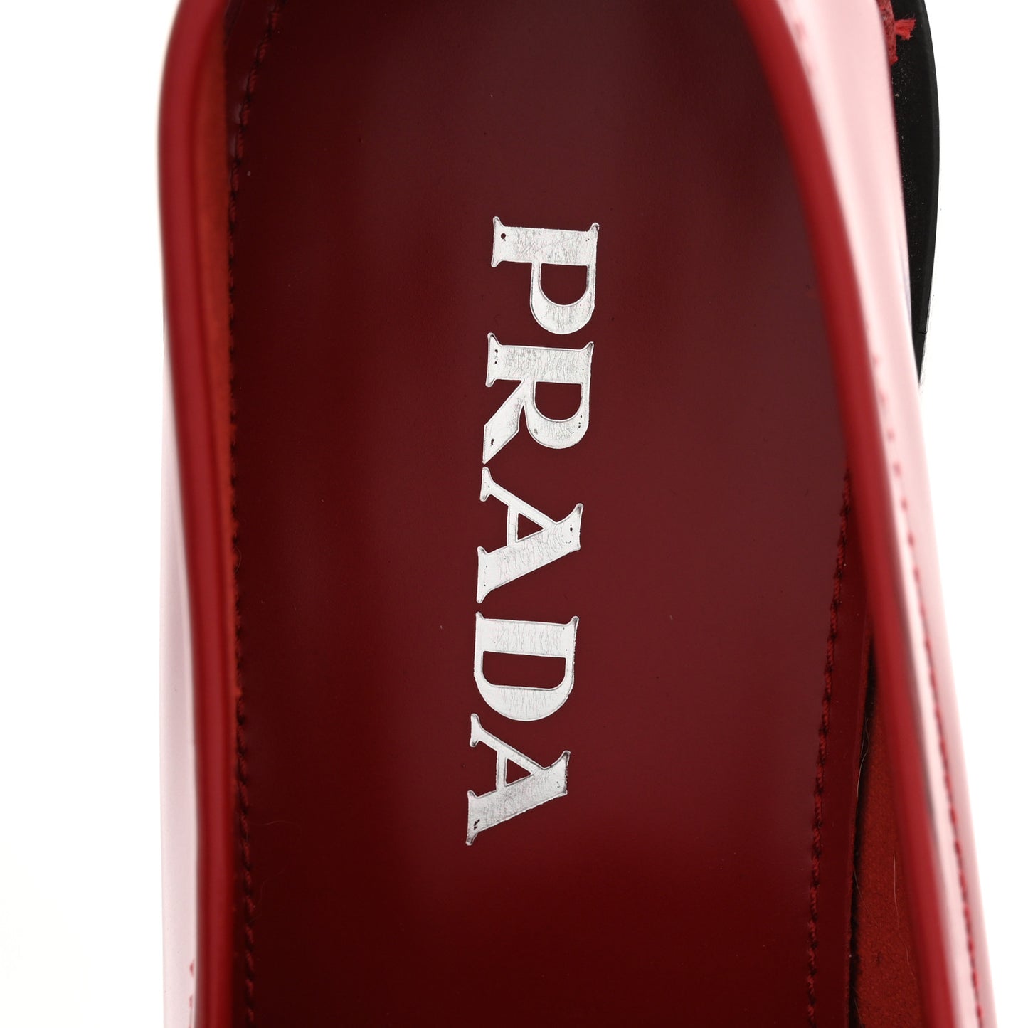 Spazzolato Metal Triangle Logo 20mm Loafers 38 38 Scarlotto