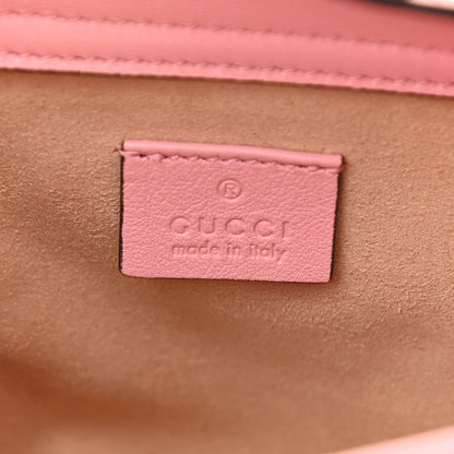 Gucci Wonka Grain Calfskin Mini Diana Tote Bag Wild Rose Fuxia Fluo 6 of 11