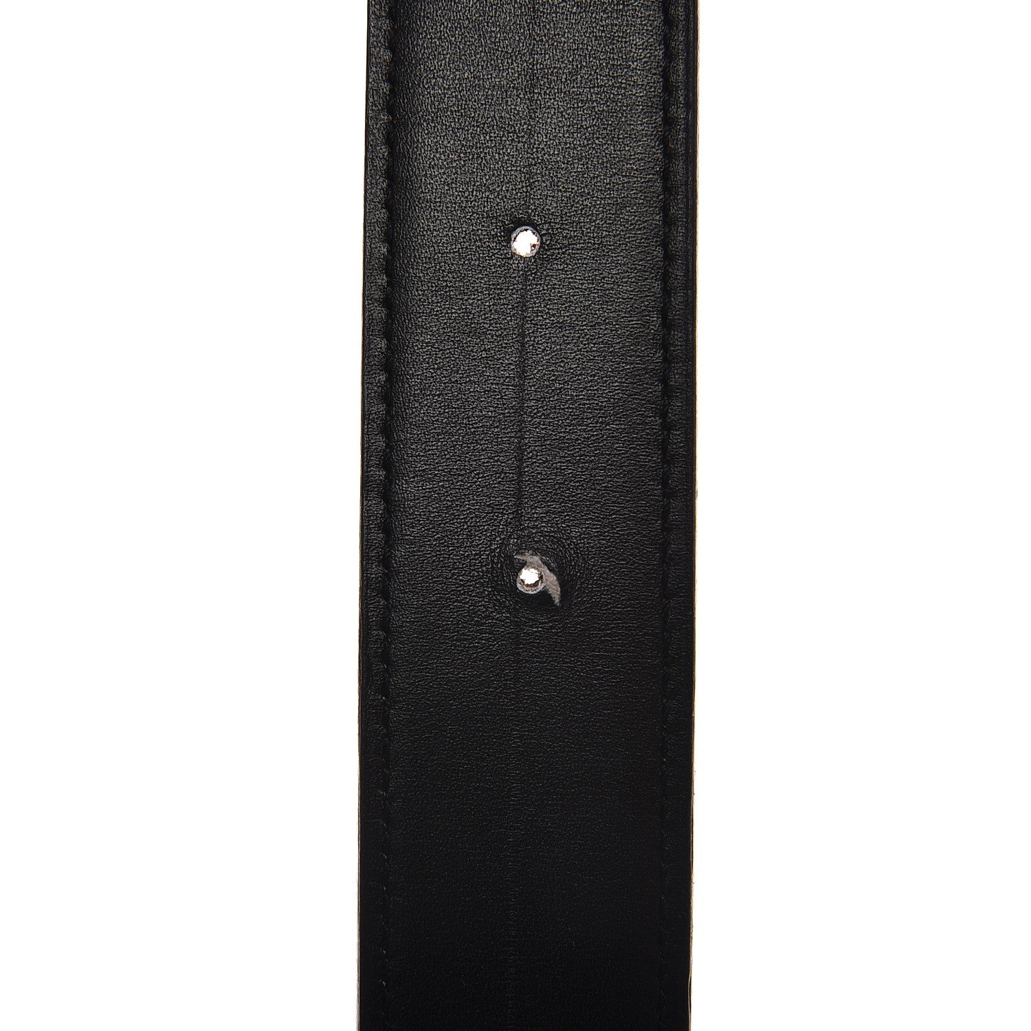 Hermes Barenia Chamonix 32mm Belt Strap 90 Fauve Black 6 of 9