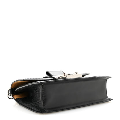 MCM Visetos Mini Tracy Crossbody Bag Black 4 of 9