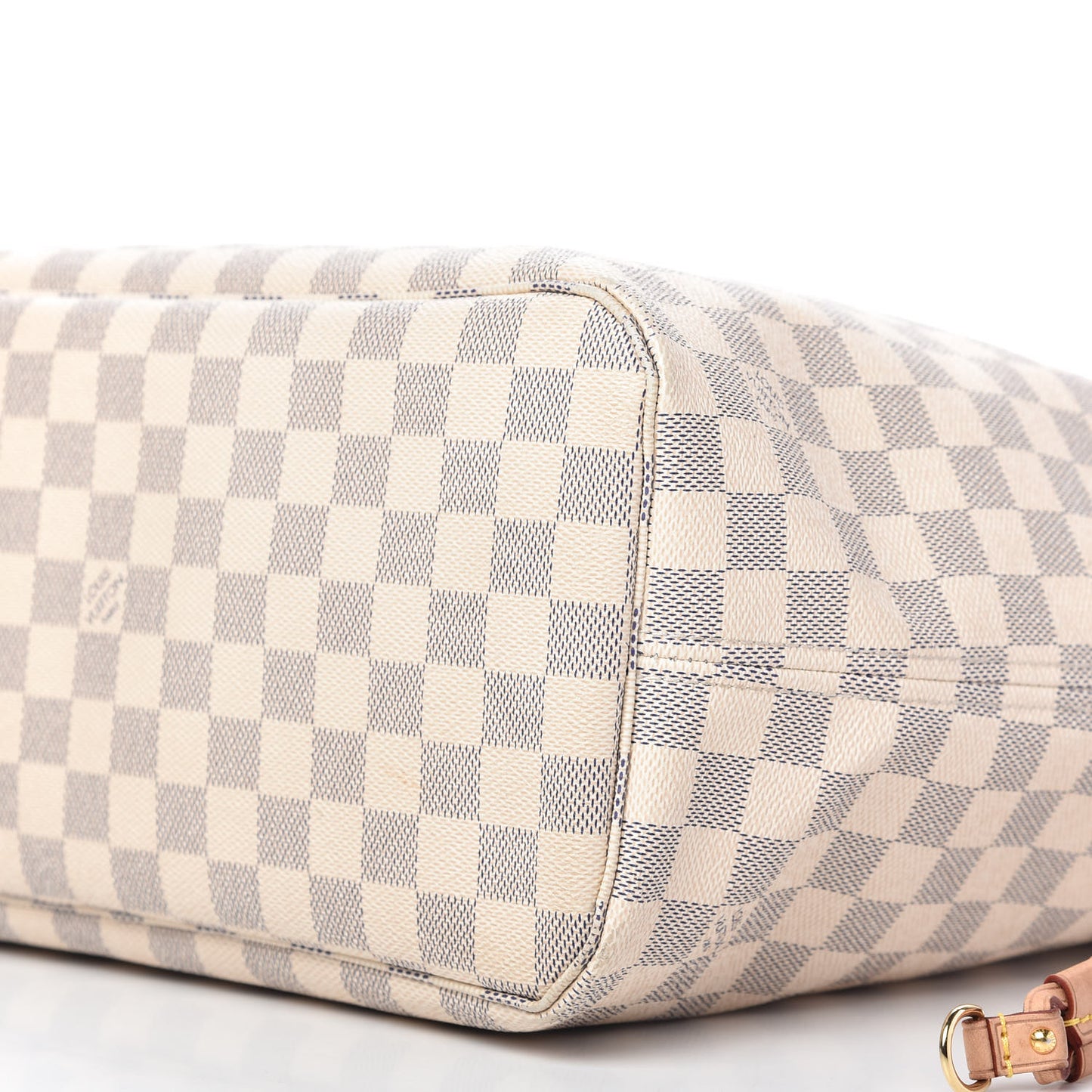 Damier Azur Neo Neverfull MM Rose Ballerine