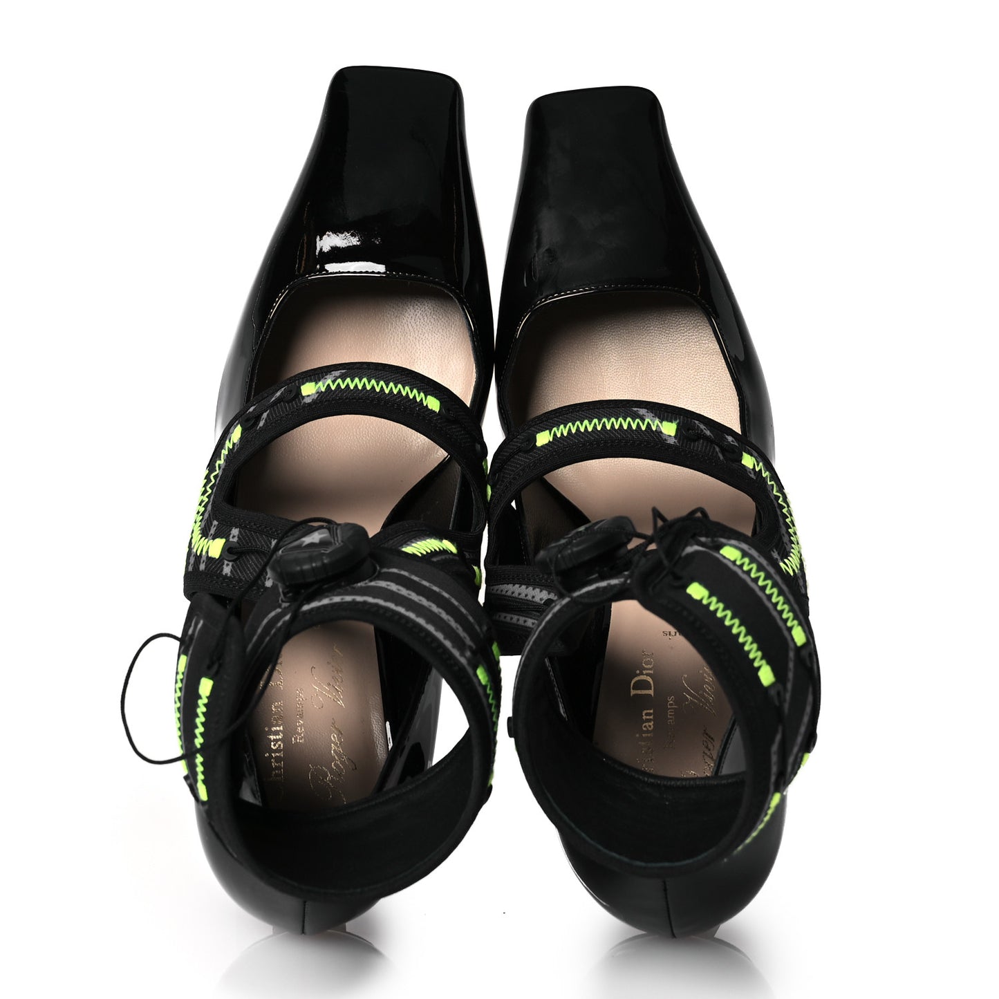 Patent 62-22 Pumps 40 Black Green