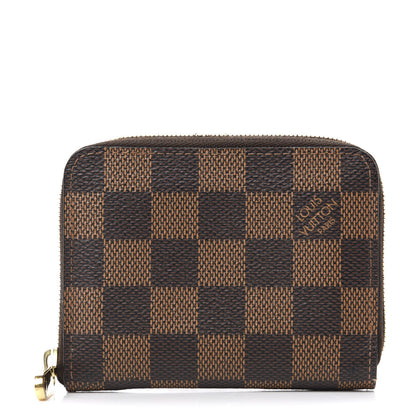 Louis Vuitton Damier Ebene Zippy Coin Purse 1 of 7