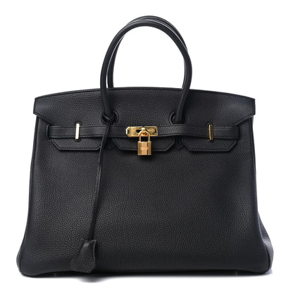 Hermes Togo Birkin 35 Black 1 of 10