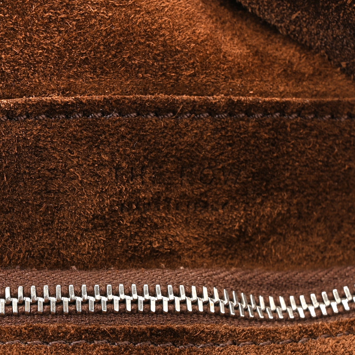 Suede Bindle Bag Espresso