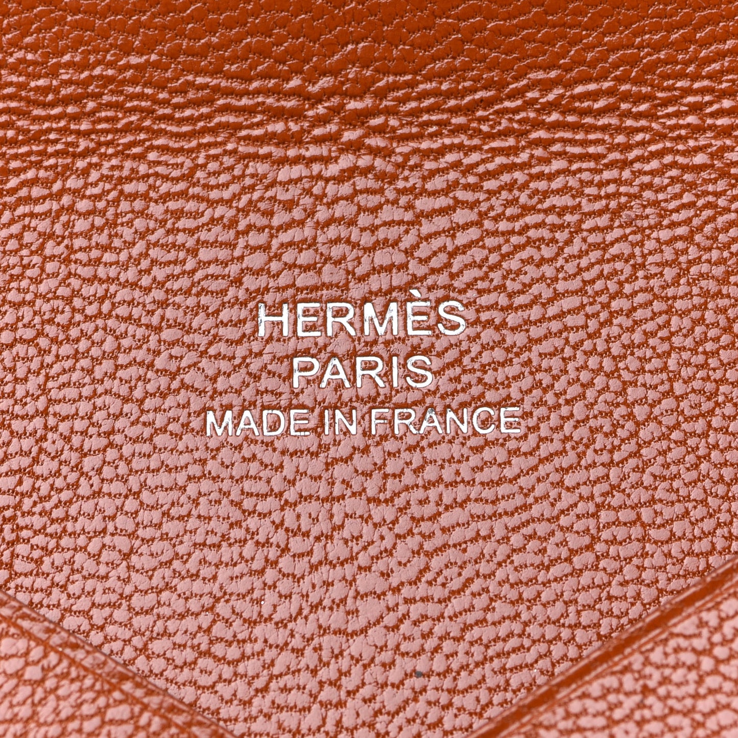 Chevre Mysore Calvi Card Case Cuivre