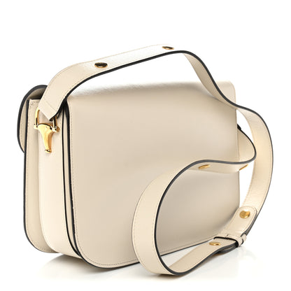 Gucci Azalea Calfskin Horsebit 1955 Shoulder Bag Mystic White 3 of 13