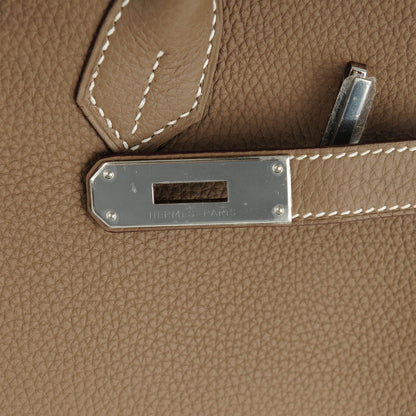 Hermes Togo Birkin 35 Etoupe 22 of 22