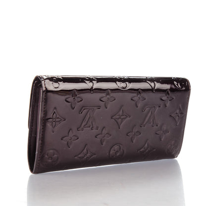 Louis Vuitton Vernis Sarah Wallet Amarante 3 of 9