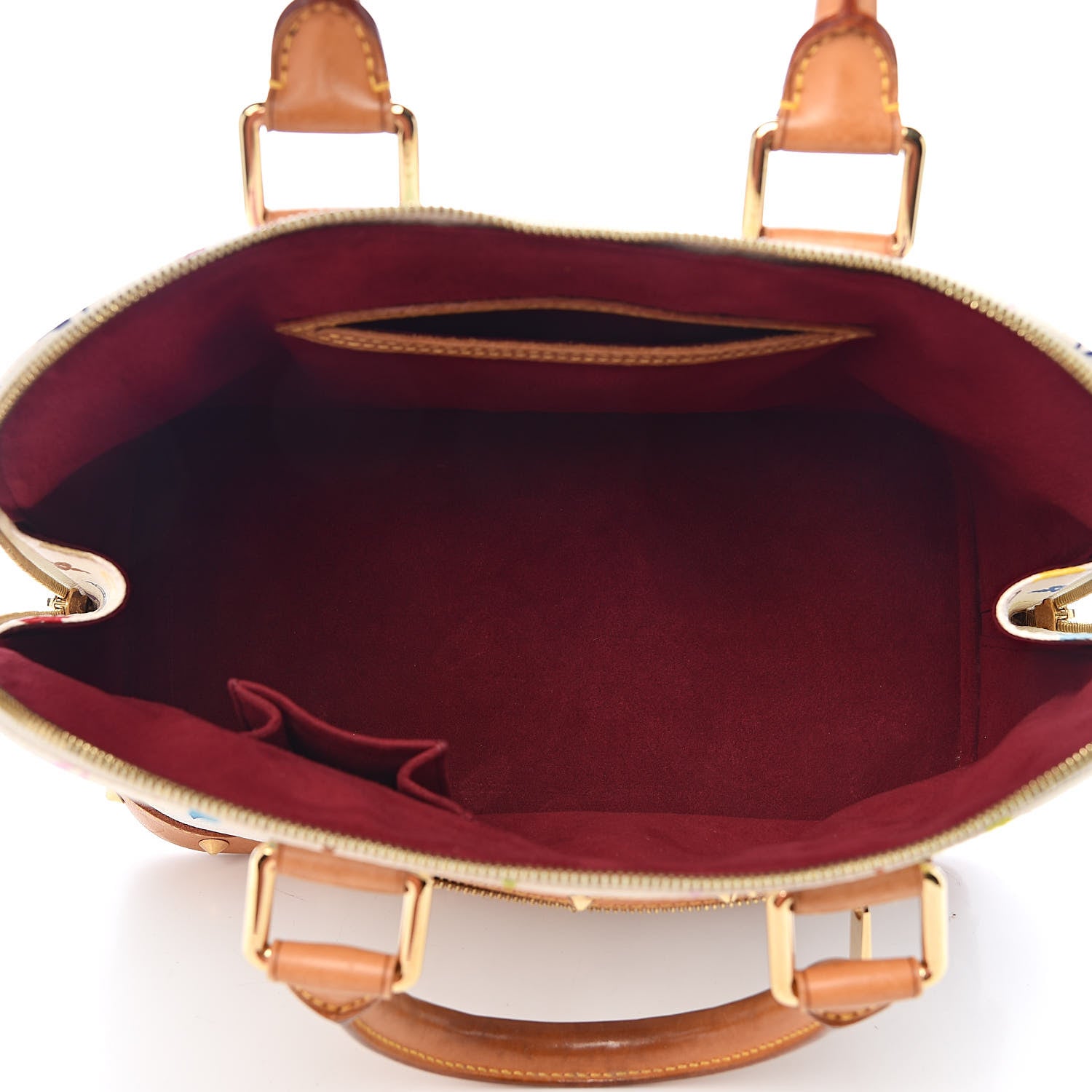 Louis Vuitton Monogram Multicolor Alma White 5 of 15