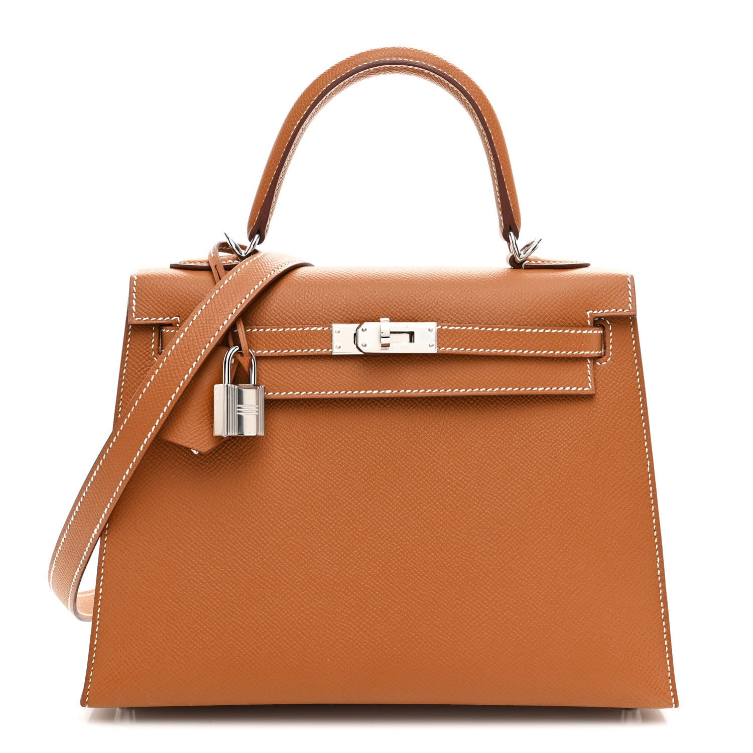 Hermes Epsom Kelly Sellier 25 Gold 1 of 9